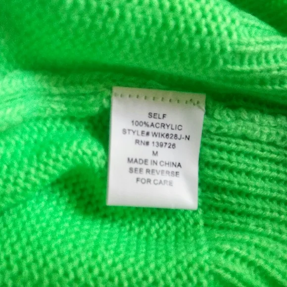 Wild Honey Distressed Hooded Sweater Size M - Picture 8 of 8